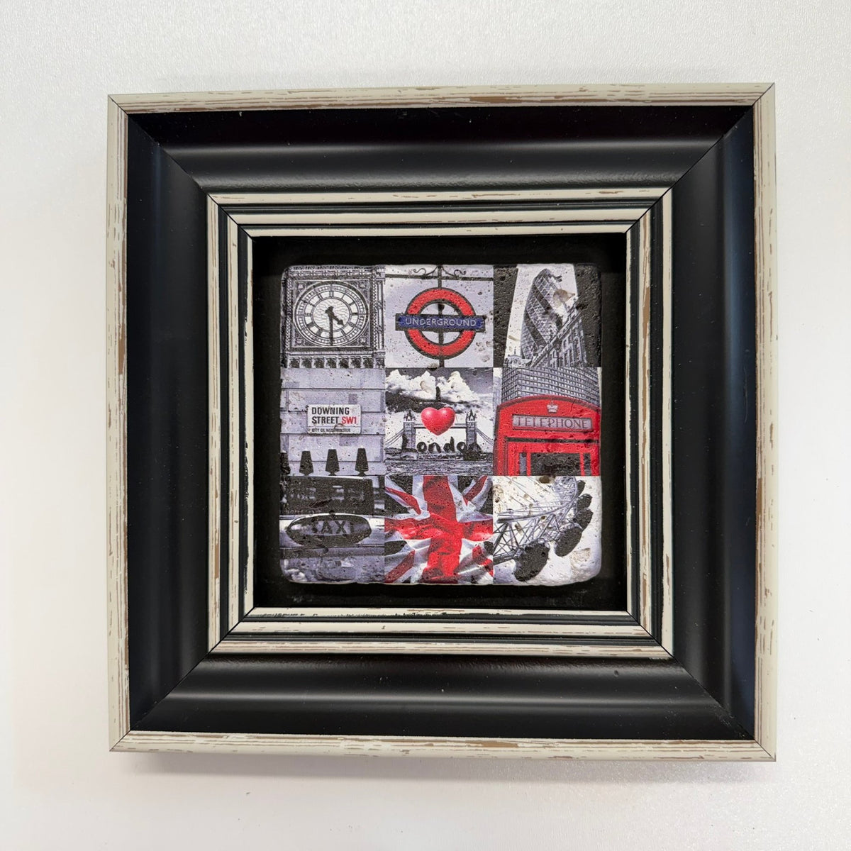 Variant Mapping v4 | london-black-and-white-natural-travertine-stone-coaster | with Black Frame | sha256:43406de20e38