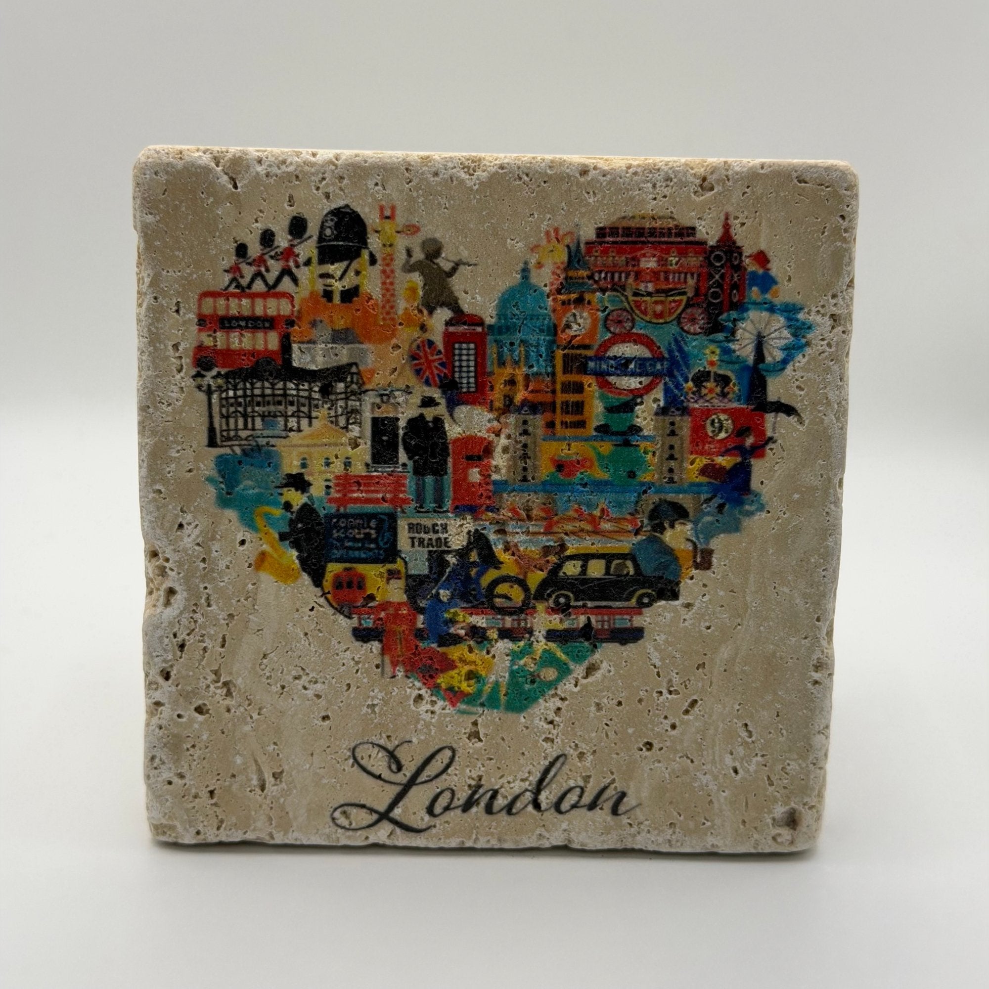 London Hearth Stone Coaster