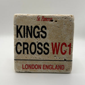 London Kings Cross Stone Coaster