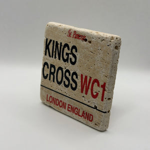 London Kings Cross Stone Coaster
