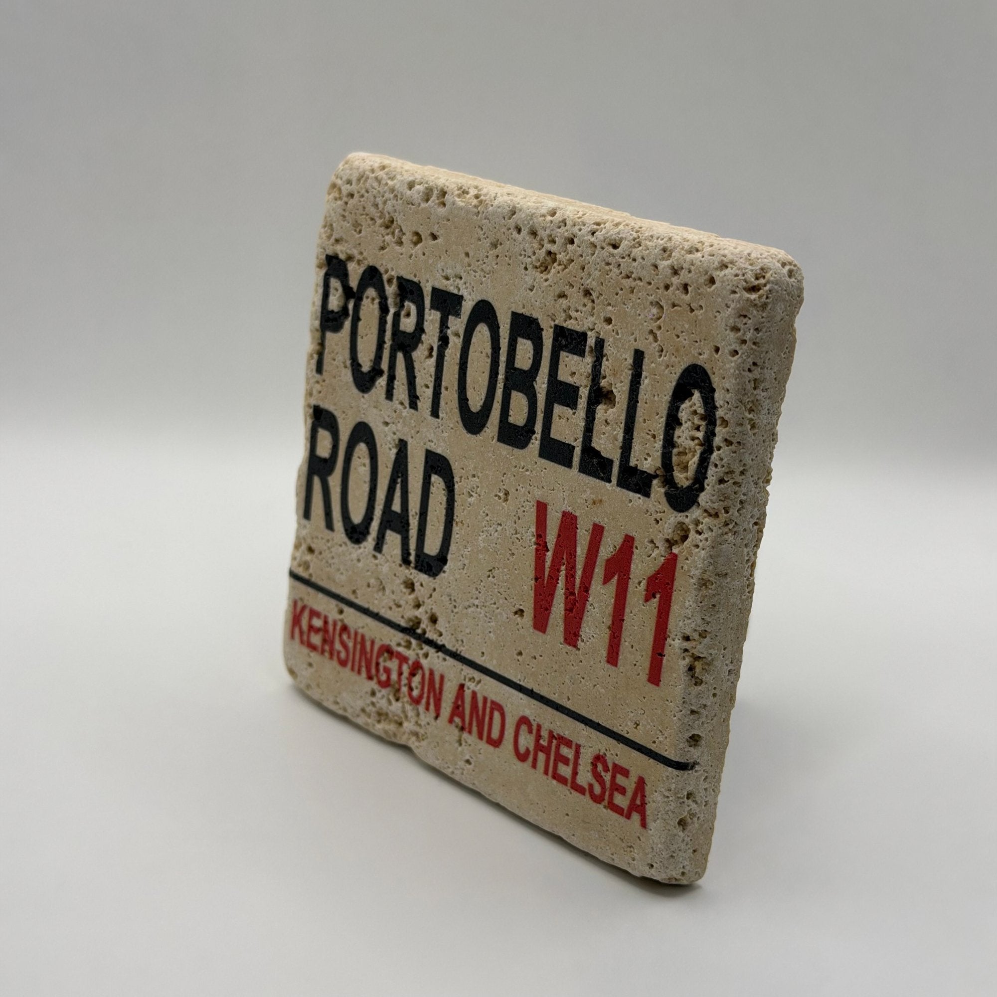 London Portobello Road Stone Coaster