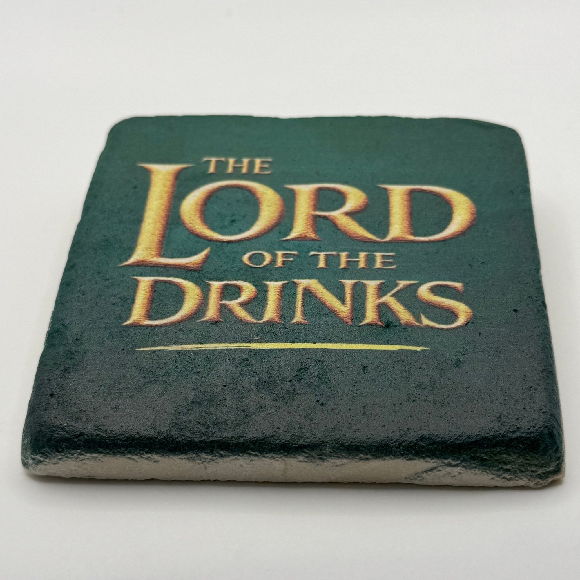 The Lord of the Drinks Stone Coaster