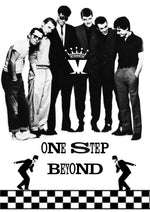 Madness One Step Beyond artwork printed on MDF wall poster