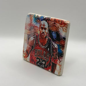 Michael Jordan Bulls 23 Stone Coaster