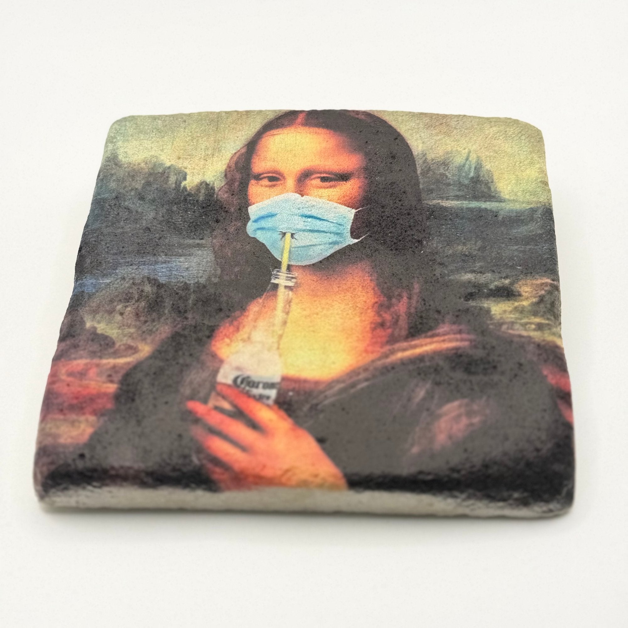 Mona Lisa Stone Coaster