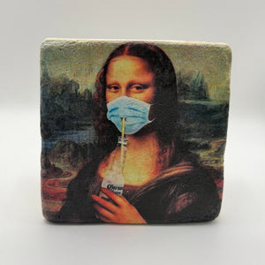 Mona Lisa Stone Coaster