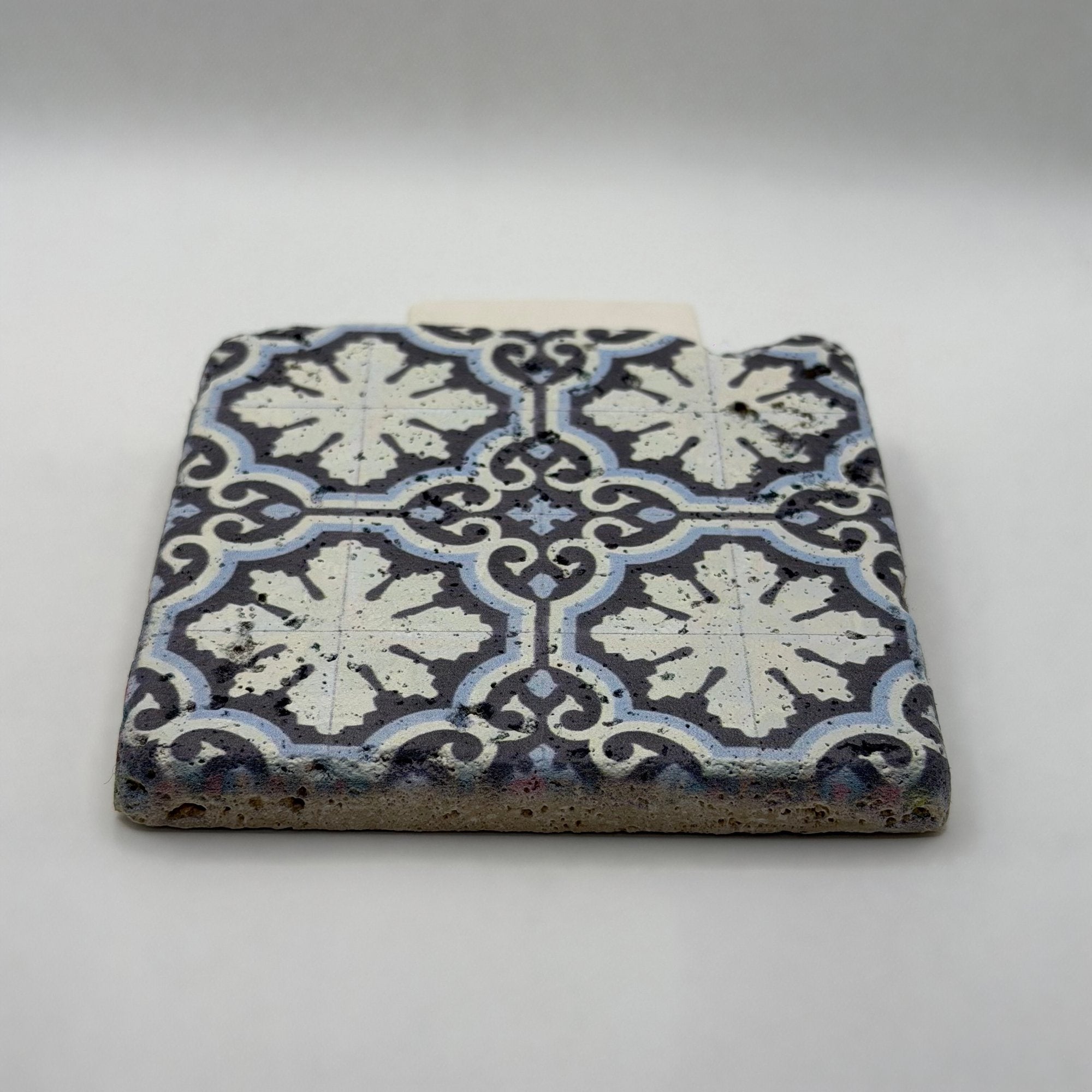 Moroccan Geometric Stone Coaster