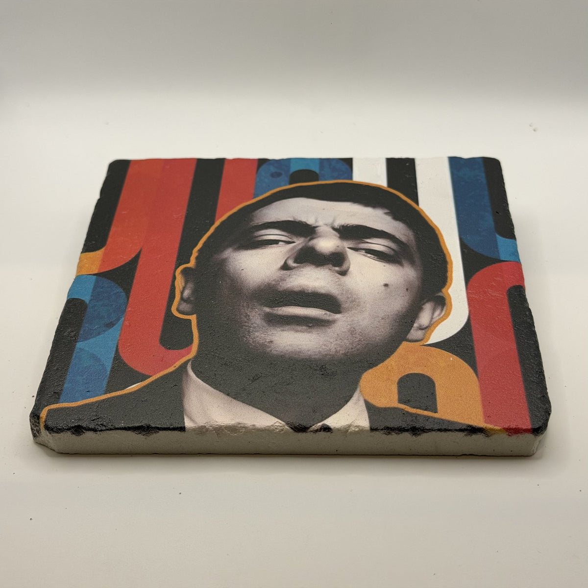 Mr. Bean Natural Travertine Stone Hotpad 2