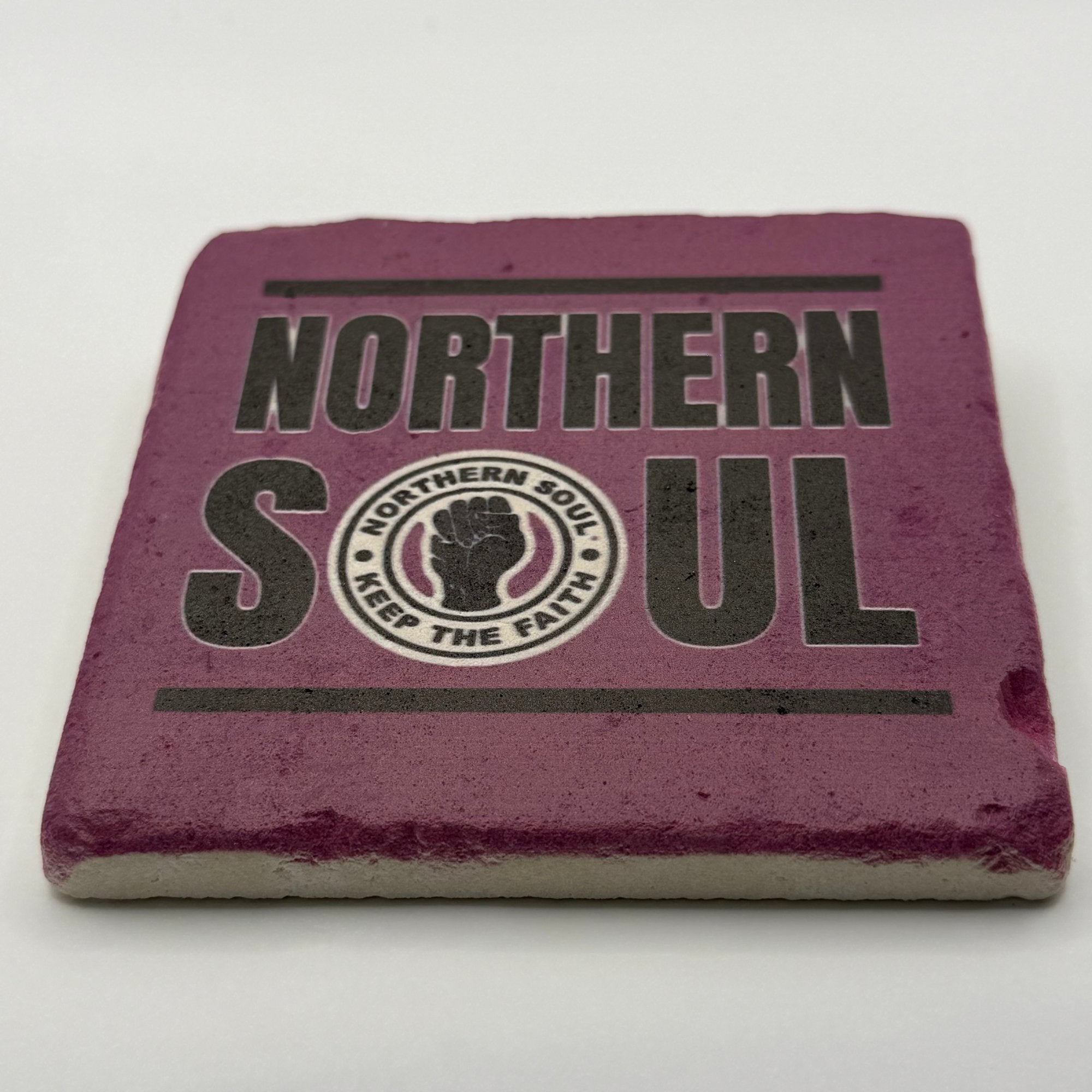 Northern Soul Stone Coaster | Keep On Keepin' On