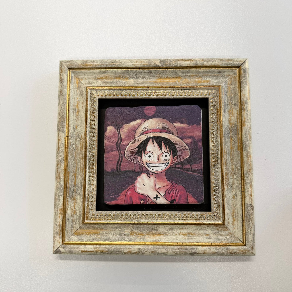 Variant Mapping v4 | one-piece-luffy-natural-stone-coaster | with Gold Frame | sha256:2e4a2ed1cf55