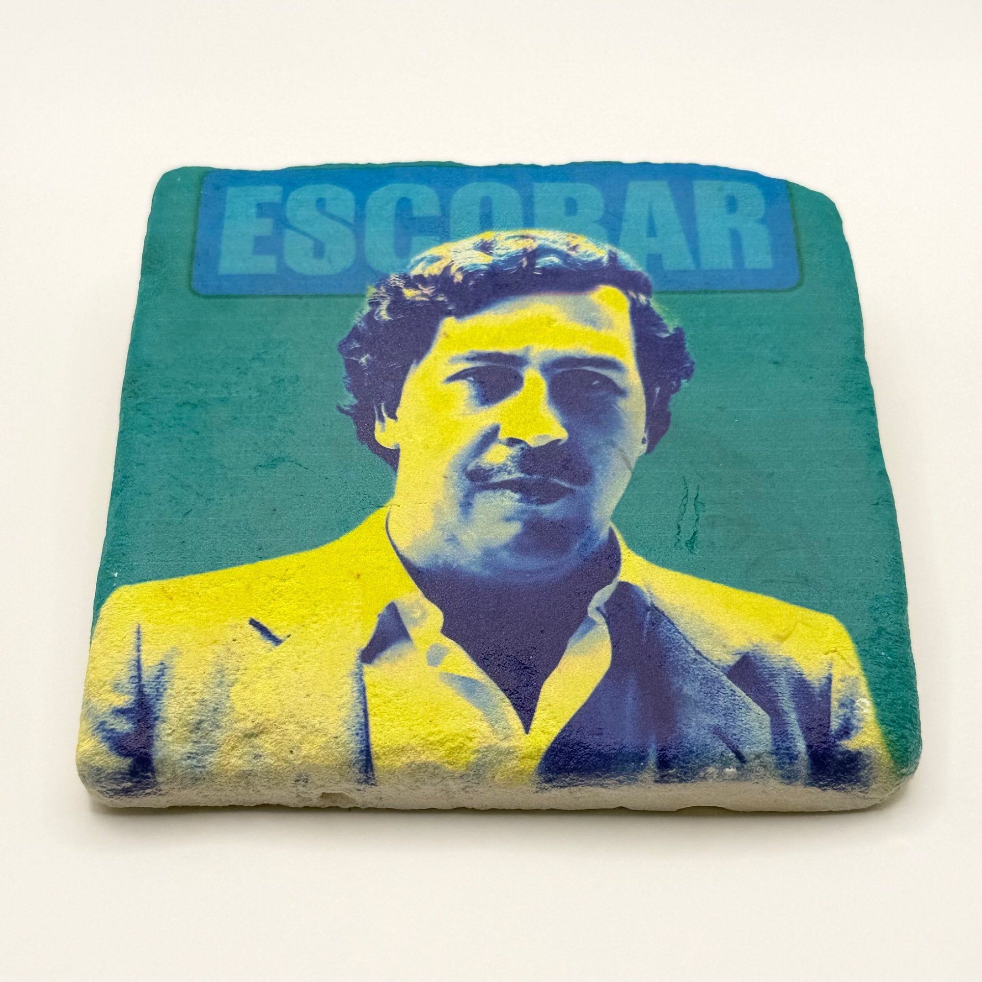 Pablo Escobar Stone Coaster