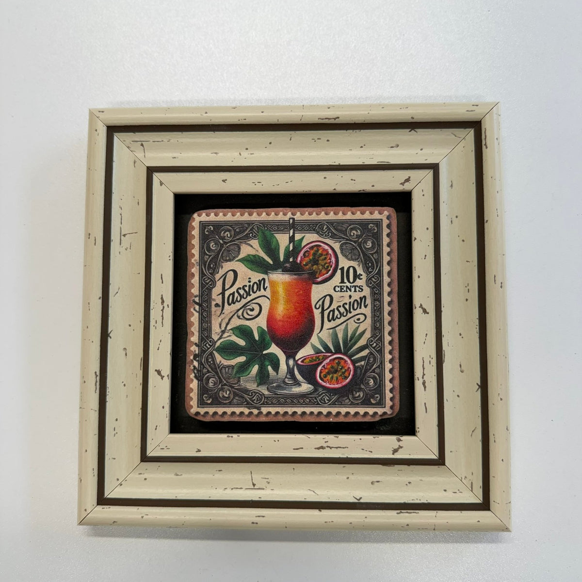 Variant Mapping v4 | passion-fruit-natural-travertine-stone-coaster-for-wine-cocktails | with White Frame | sha256:e5c05602f618