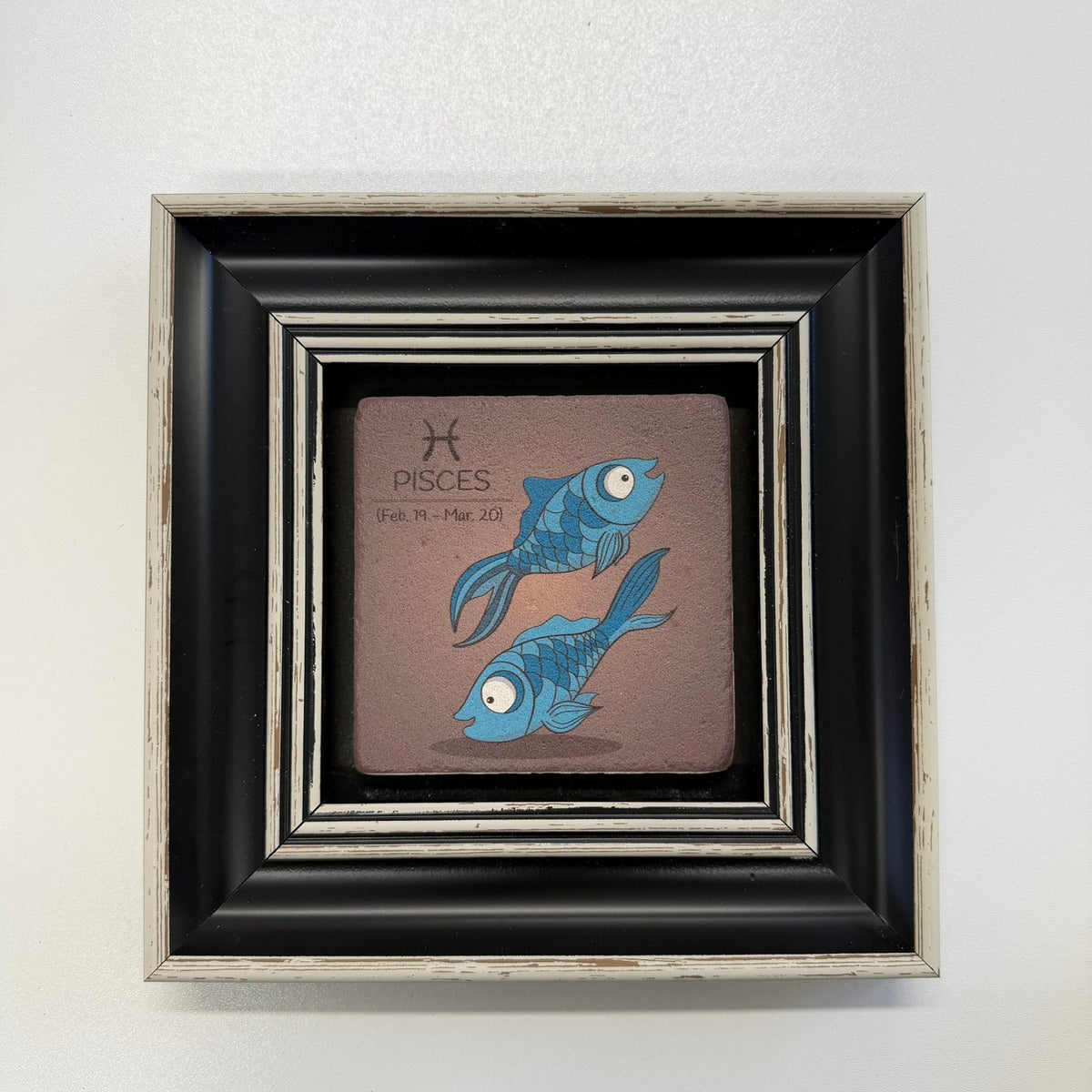 Variant Mapping v4 | pisces-natural-travertine-stone-coaster | with Black Frame | sha256:ee6aa2cfceeb