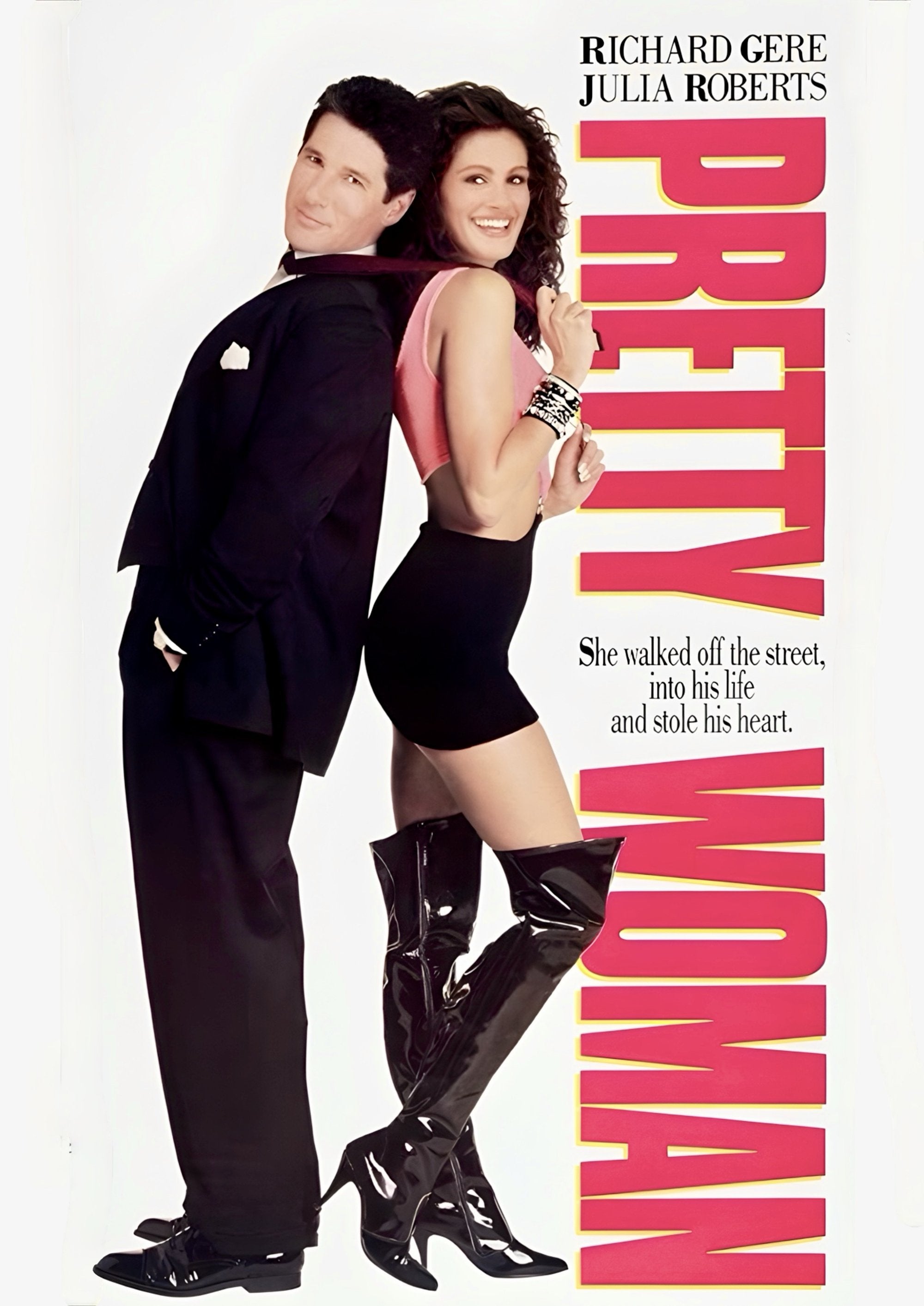 Pretty Woman movie poster artwork printed on MDF wall poster