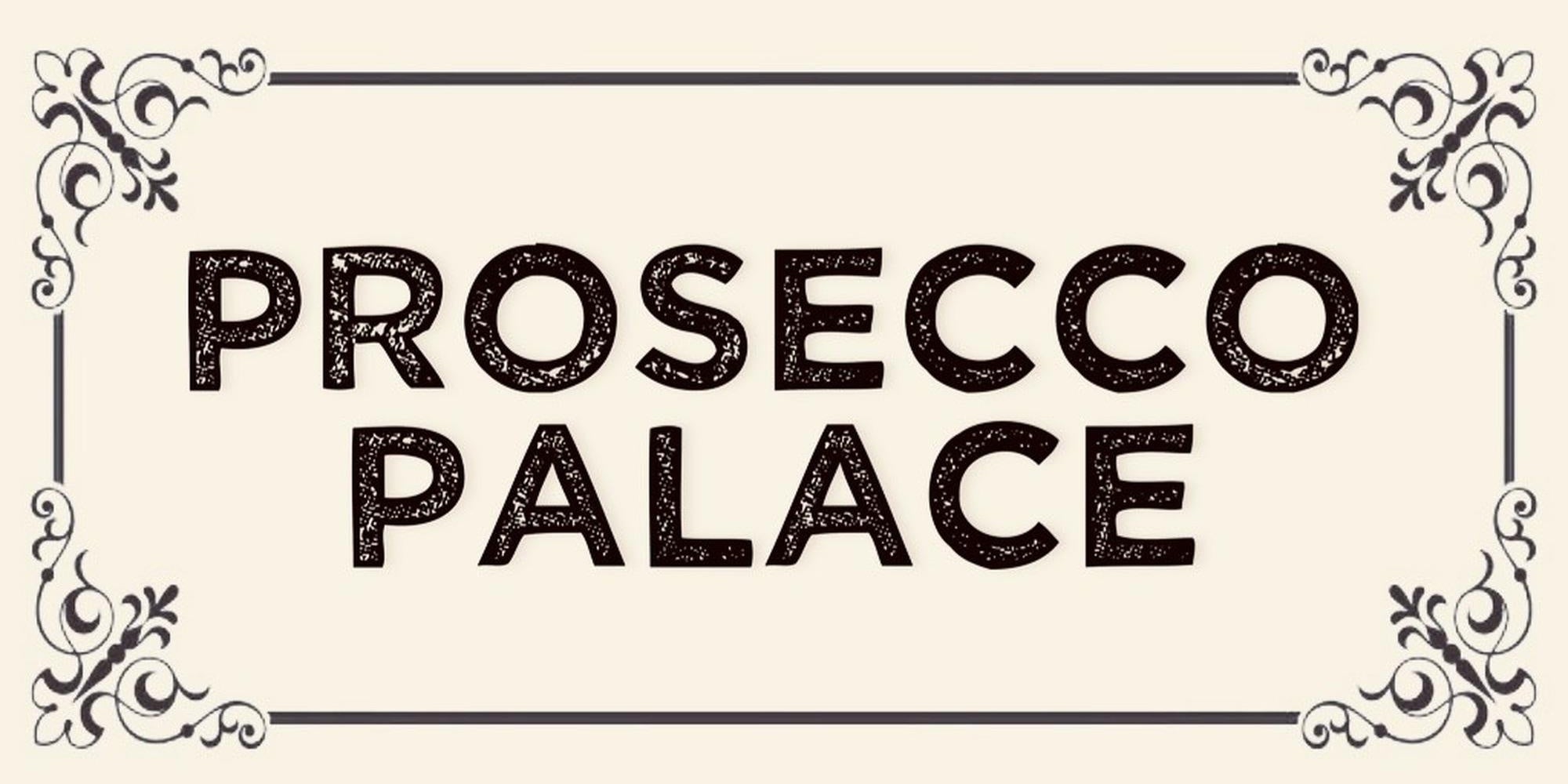 Prosecco quote design displayed as a decorative wall sign