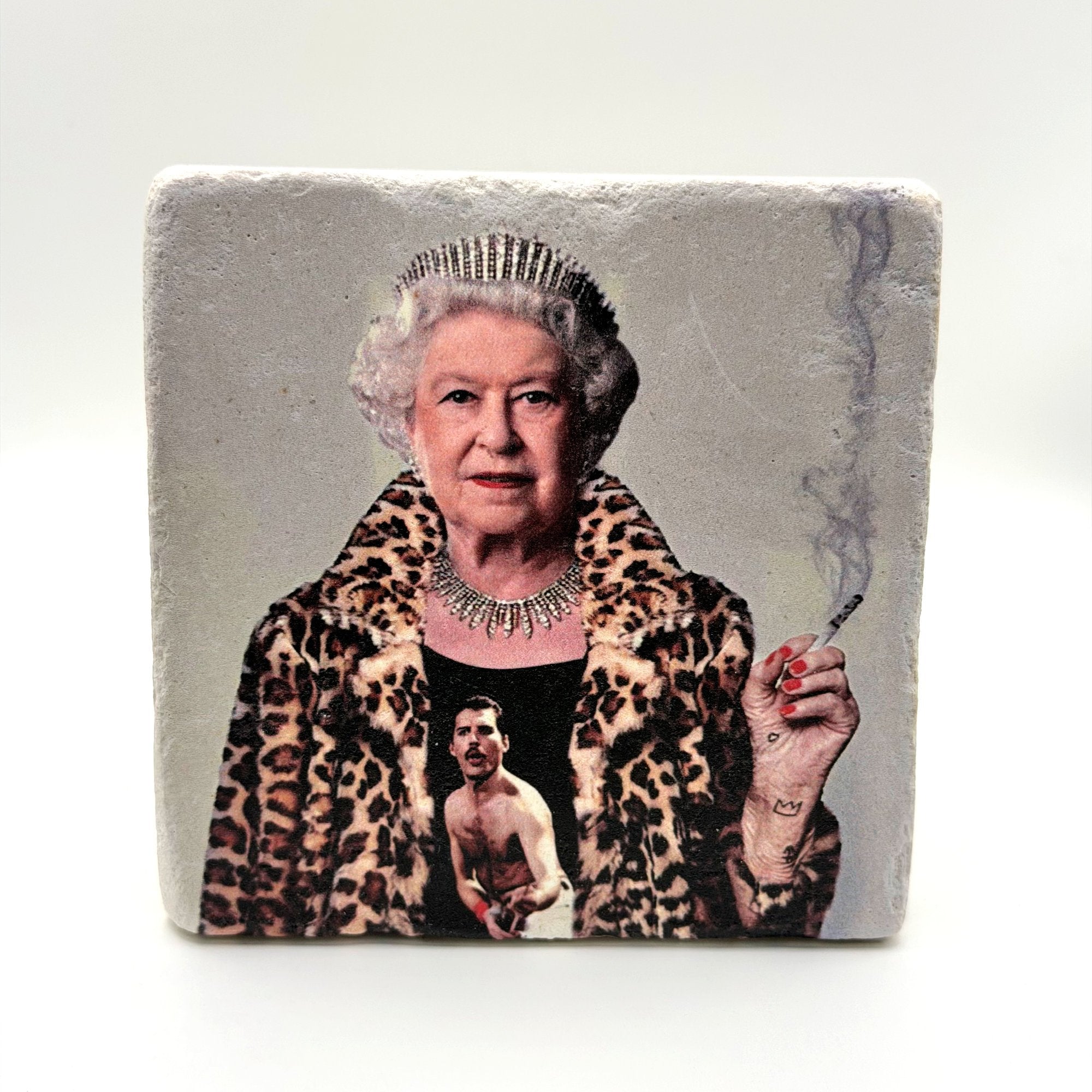 Queen Smoking Stone Coaster