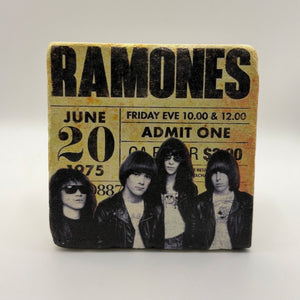 Ramones Stone Coaster