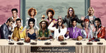 The Very Last Supper design displayed as a decorative wall sign