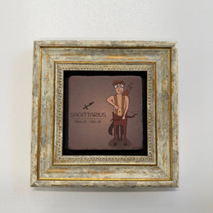 Variant Mapping v4 | sagittarius-natural-travertine-stone-coaster | with Gold Frame | sha256:06659515a836