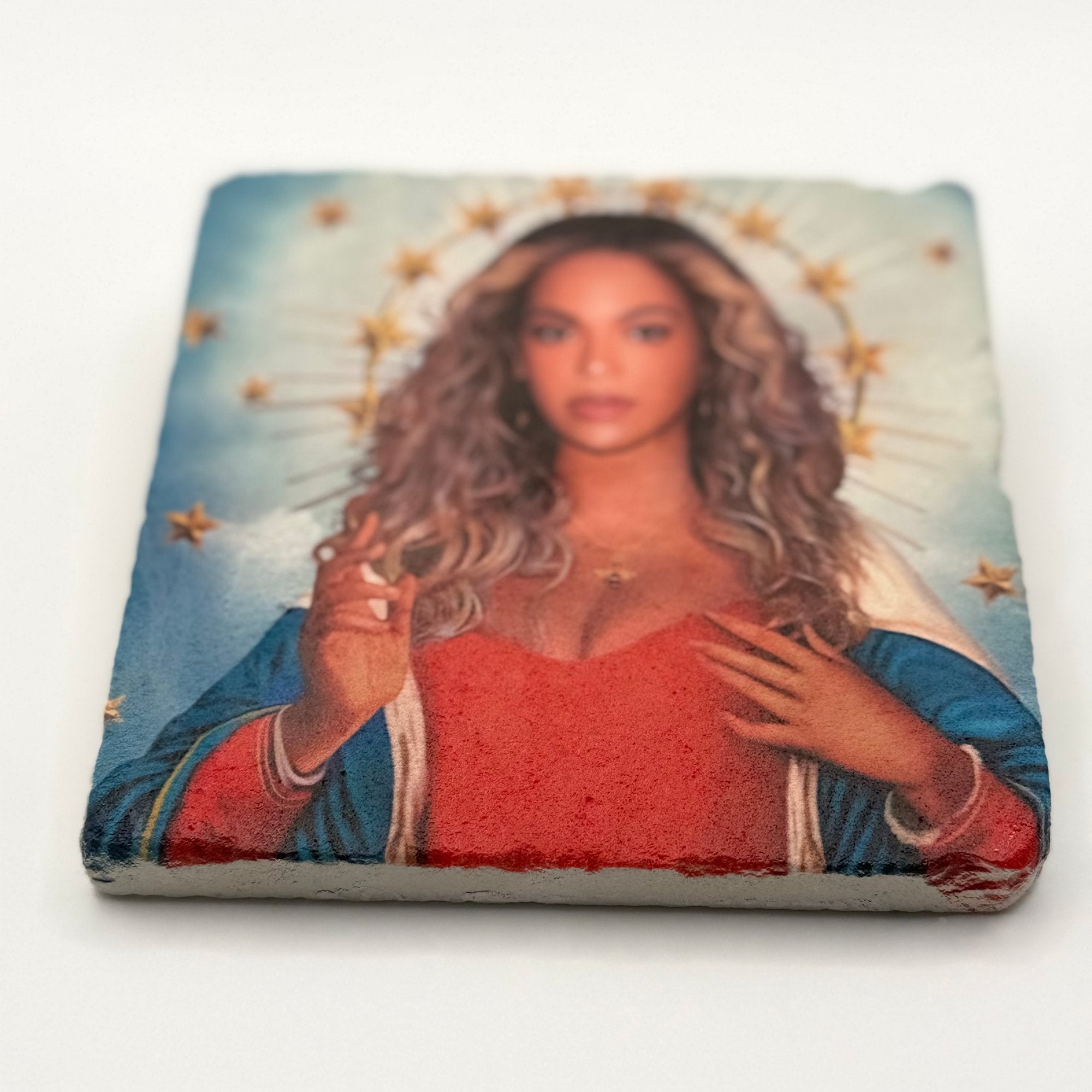 Saint Beyoncé Stone Coaster