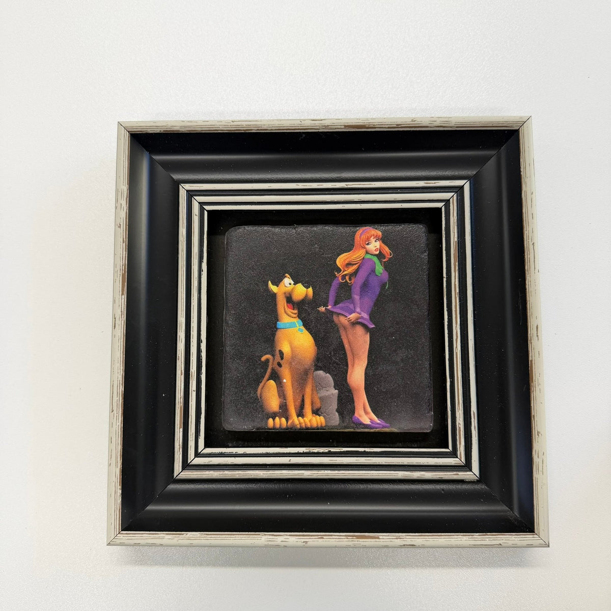 Variant Mapping v4 | scooby-daphne-blake-cartoon-stone-coaster | with Black Frame | sha256:1fe2f1cb893c