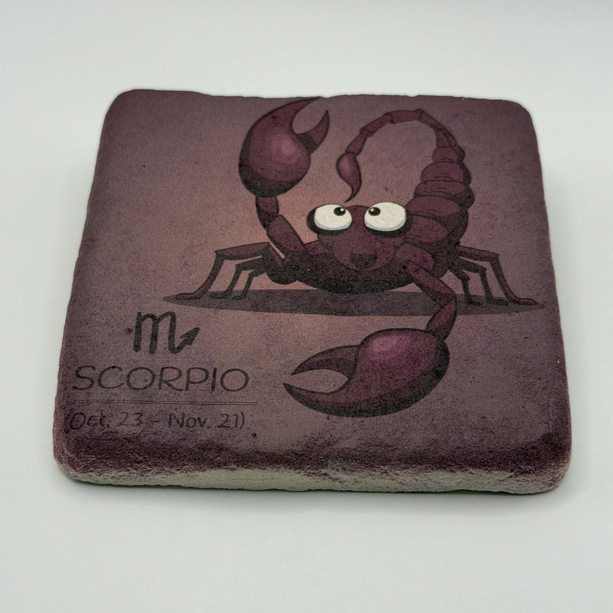Scorpio Stone Coaster