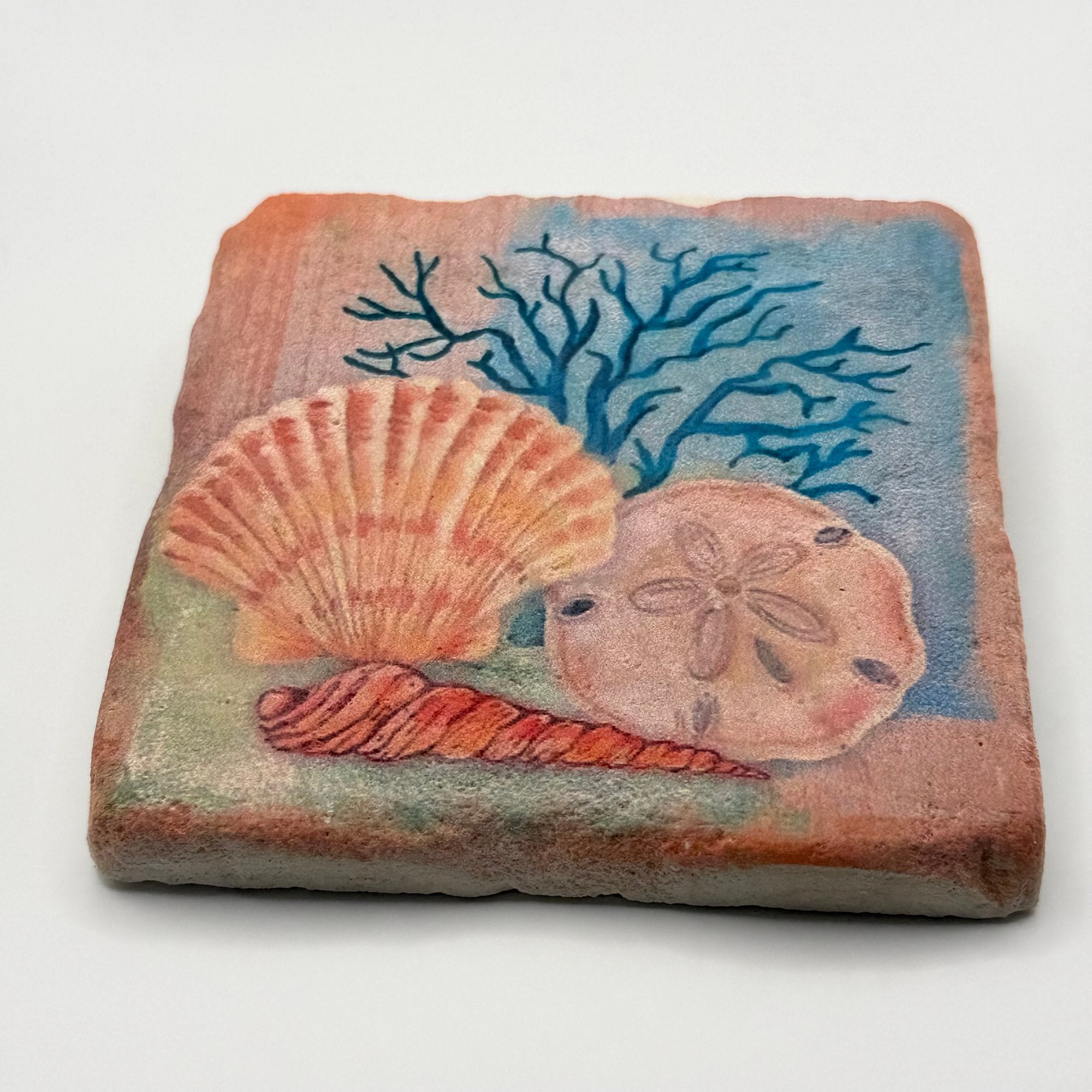 Seashell Stone Coaster