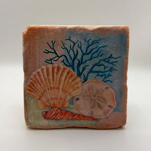 Seashell Stone Coaster