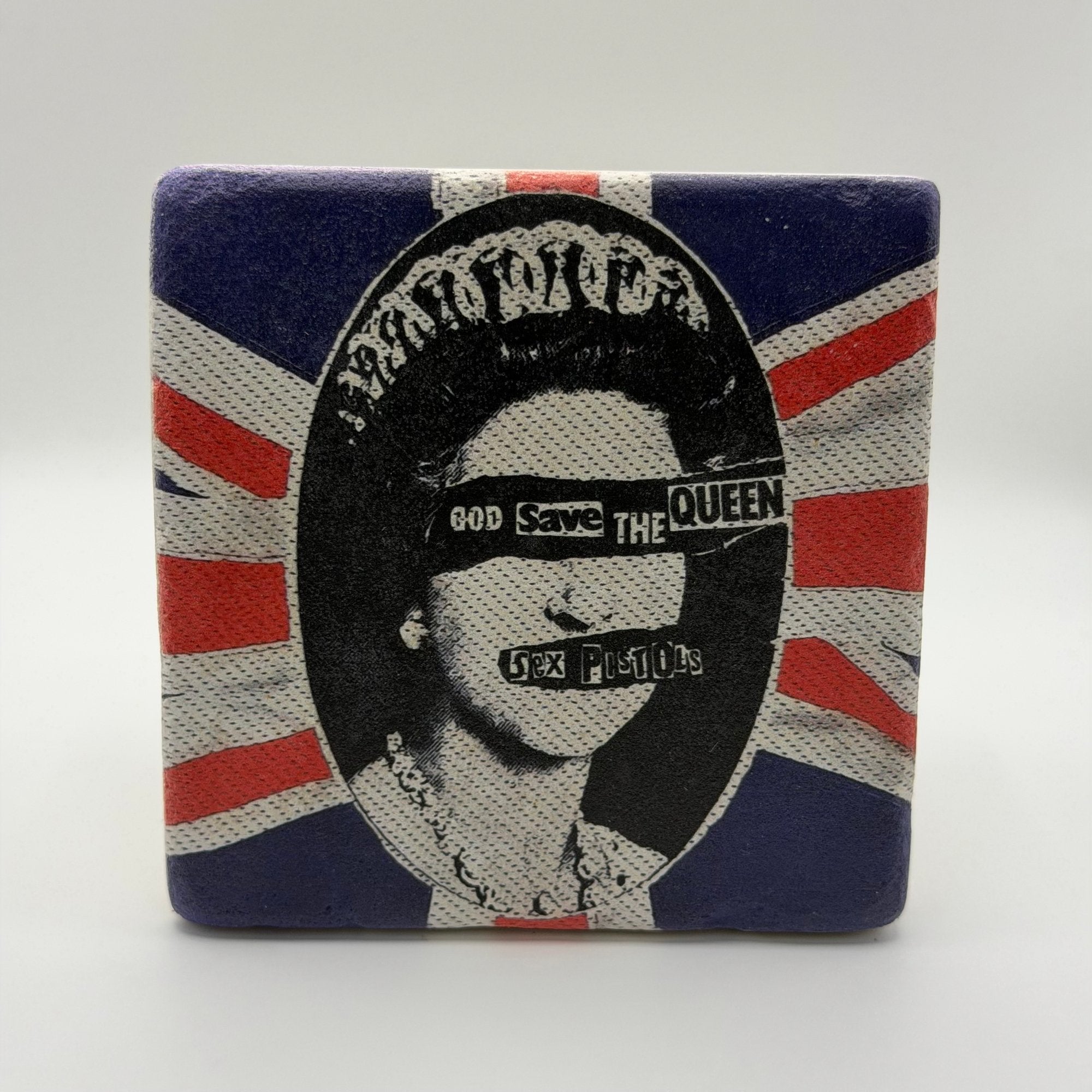 Sex Pistols God Save the Queen Stone Coaster