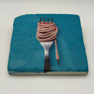 Spaghetti Stone Coaster