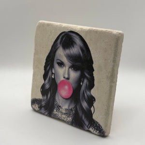 Taylor Swift Bubblegum Stone Coaster