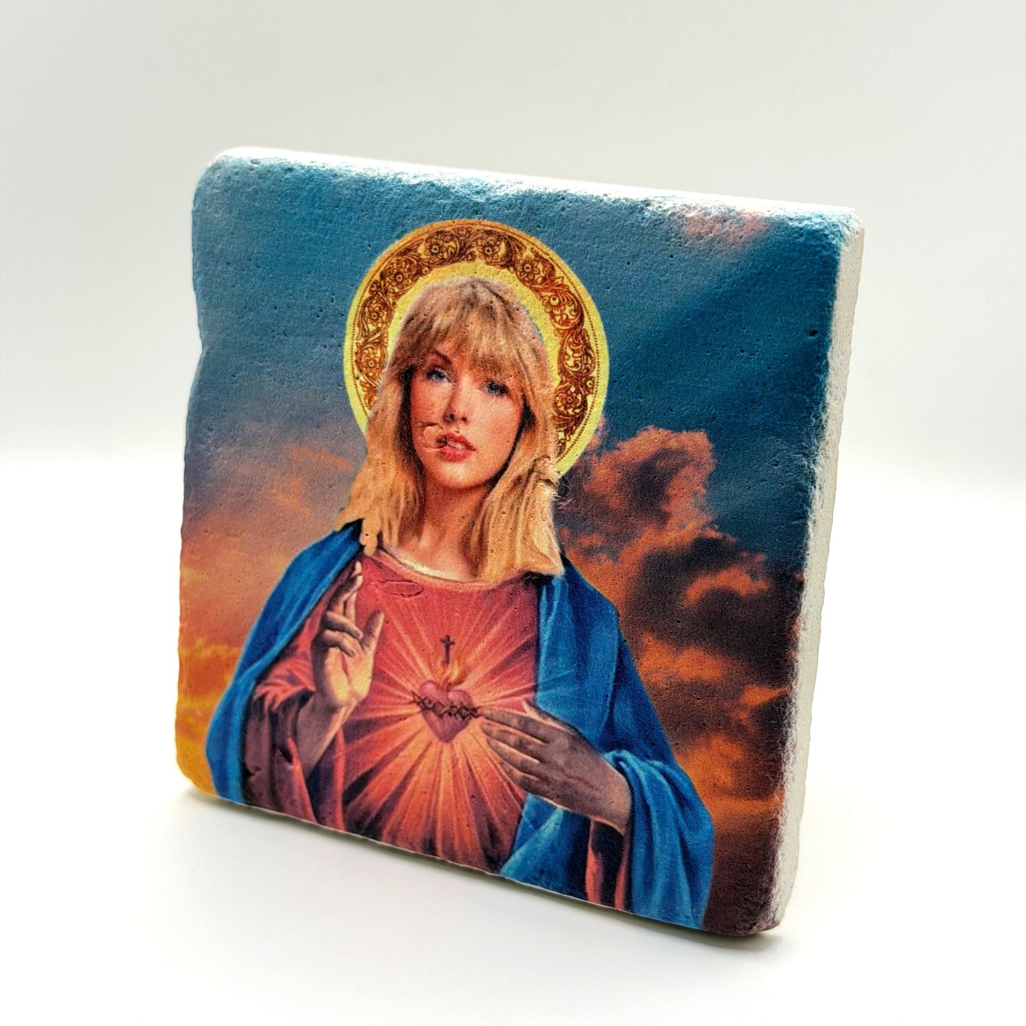 Taylor Swift Saint Stone Coaster