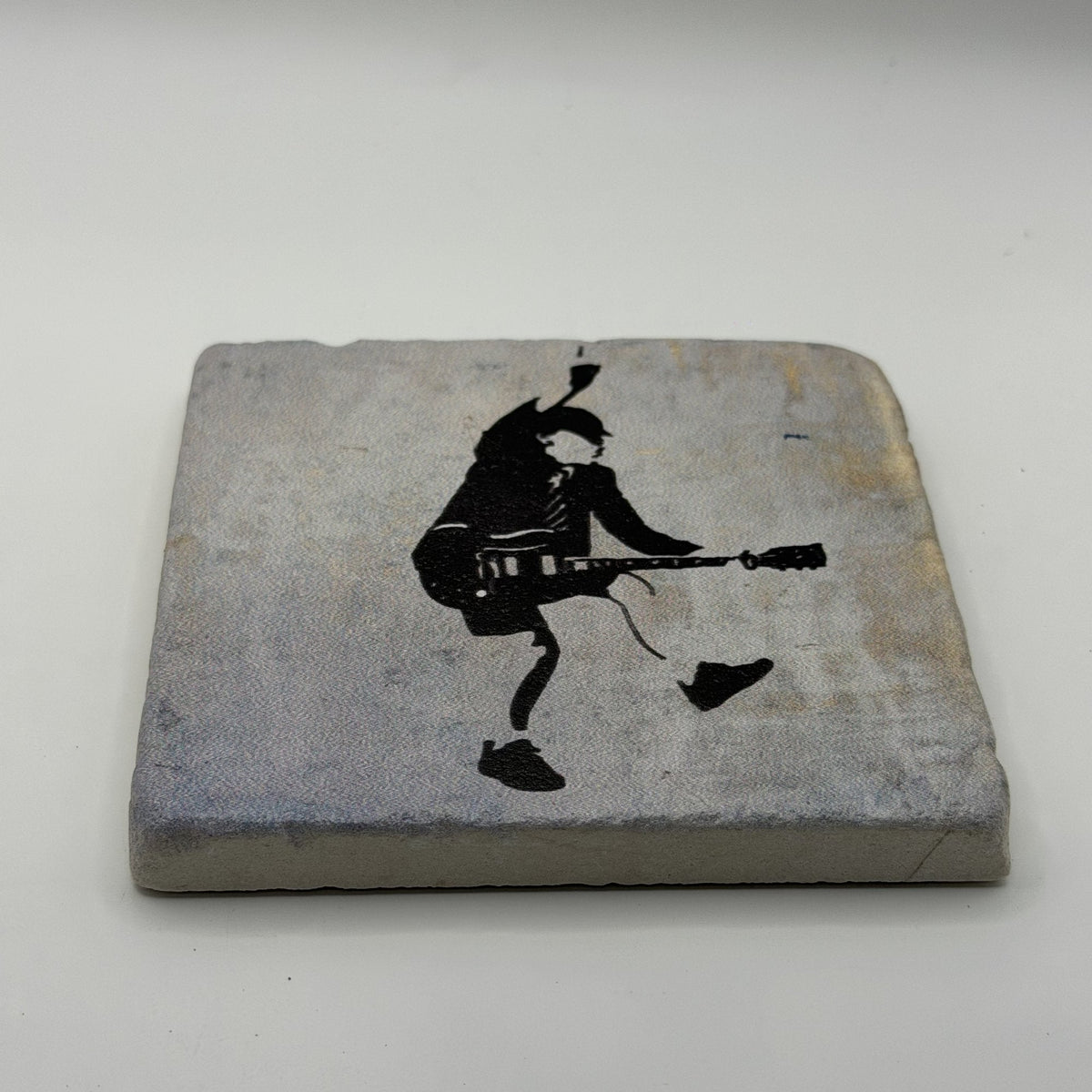 The Beatles Natural Travertine Stone Coaster artwork