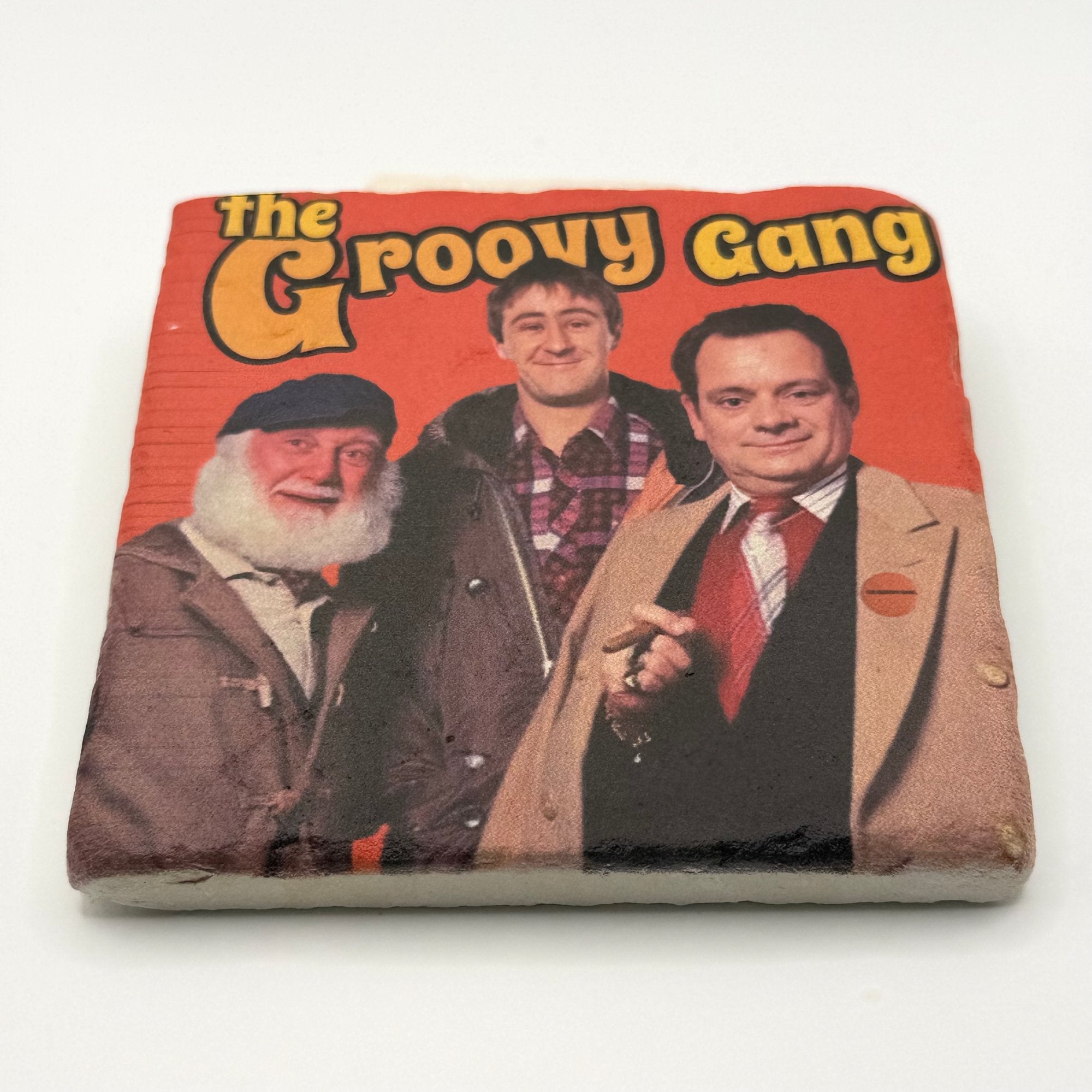 The Groovy Gang Stone Coaster