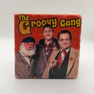 The Groovy Gang Stone Coaster