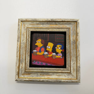 Variant Mapping v4 | the-simpsons-cartoon-stone-coaster | with Gold Frame | sha256:476becbe7004