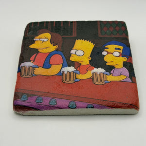 The Simpsons Stone Coaster