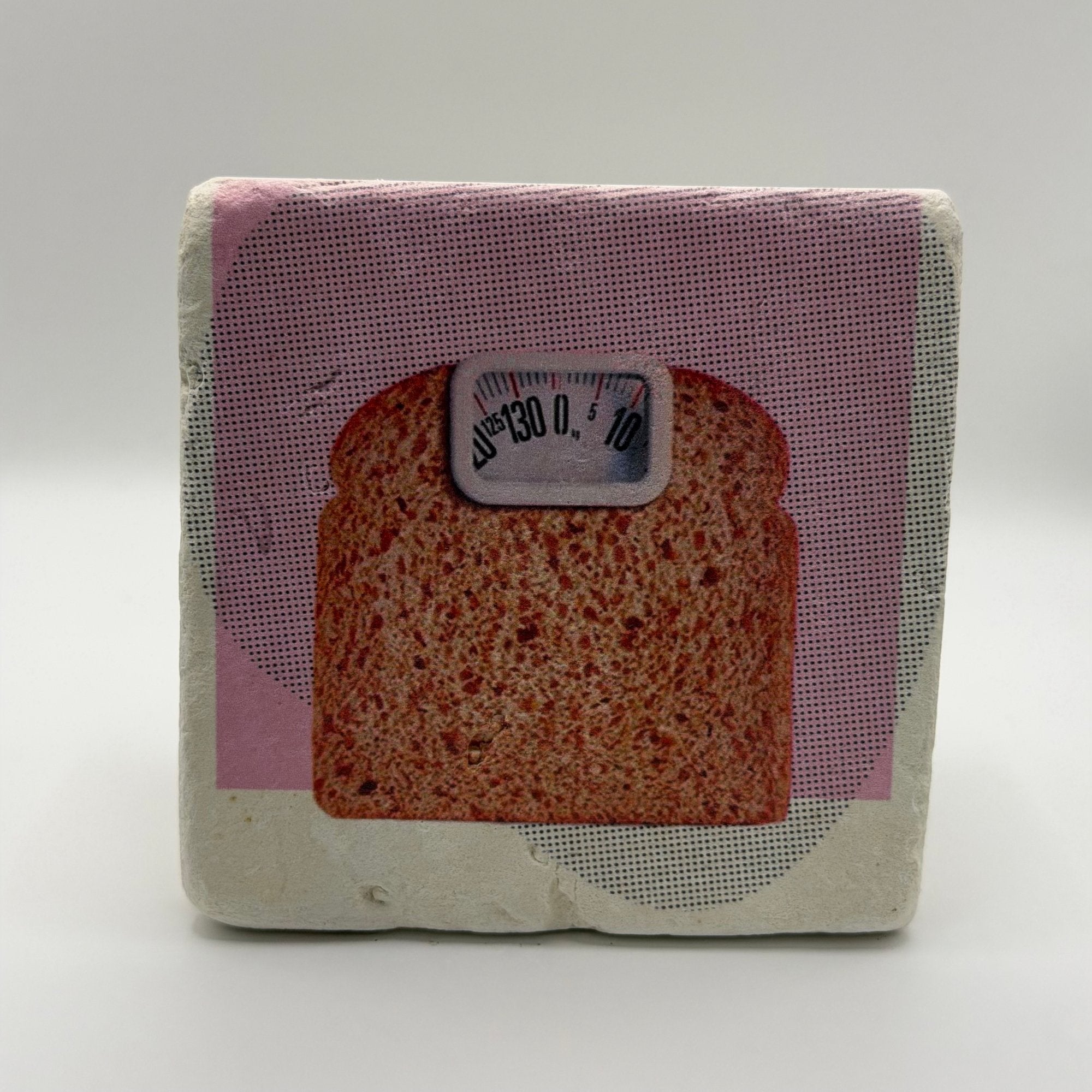 Toast Bread Stone Coaster