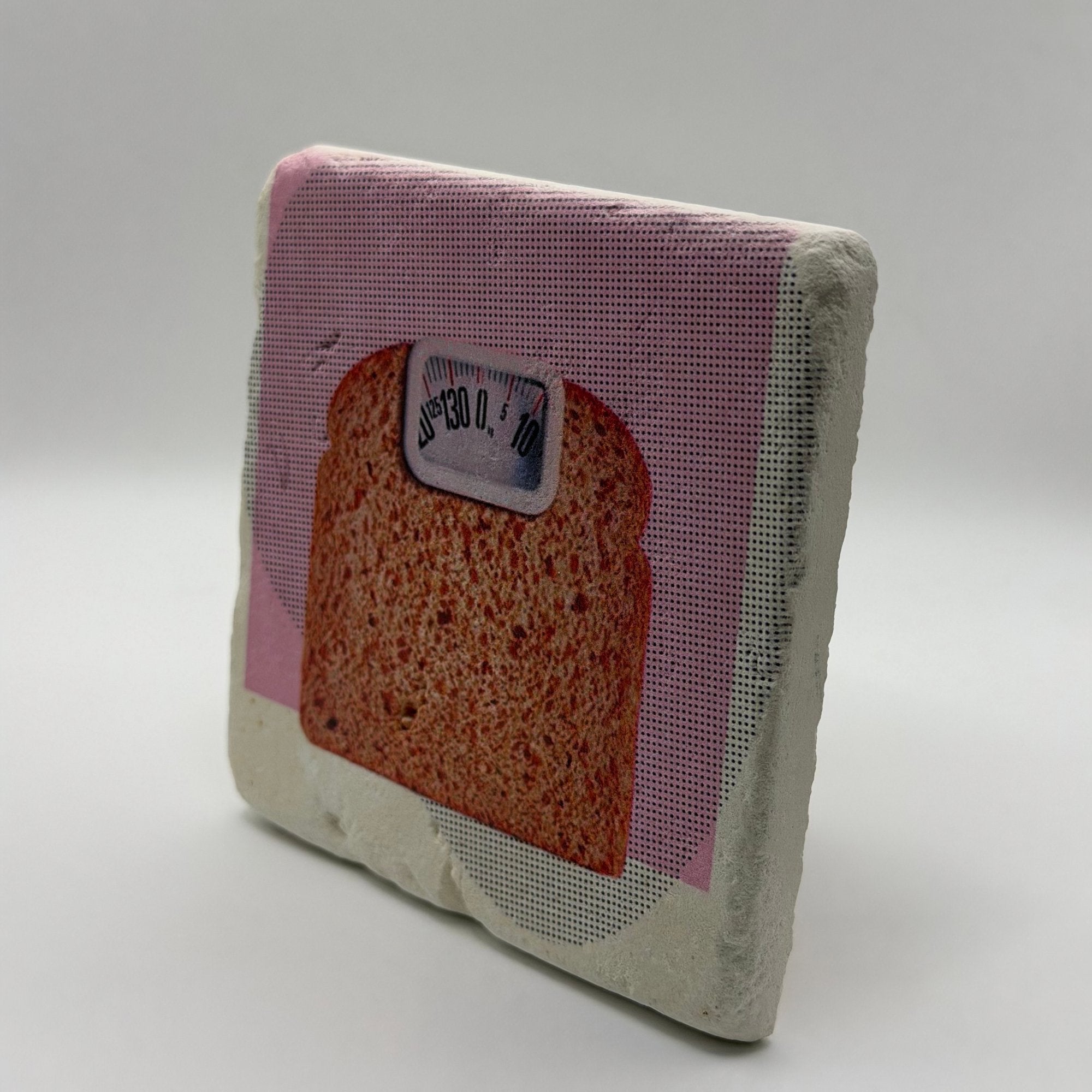 Toast Bread Stone Coaster