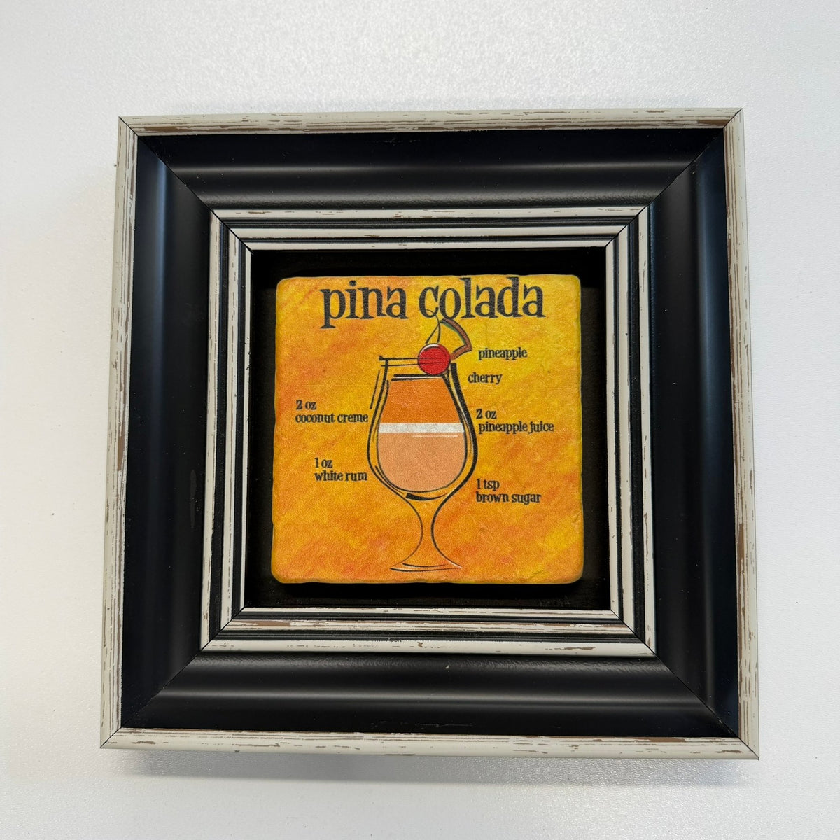 Variant Mapping v4 | tropical-pineapple-coaster-natural-travertine-stone-coaster | with Black Frame | sha256:864edf425da8