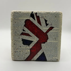 Union Jack Queen Stone Coaster