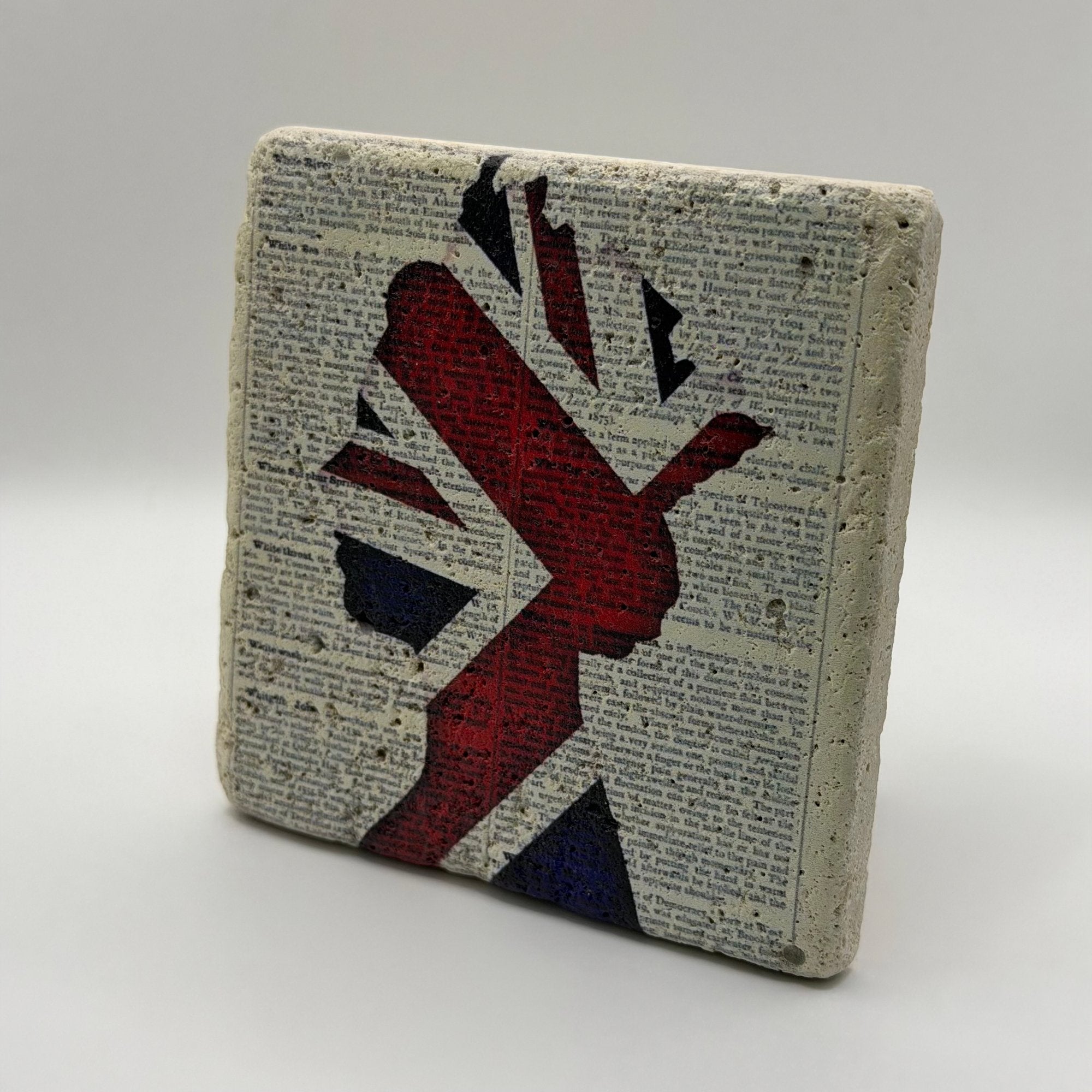 Union Jack Queen Stone Coaster