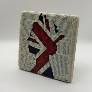 Union Jack Queen Stone Coaster