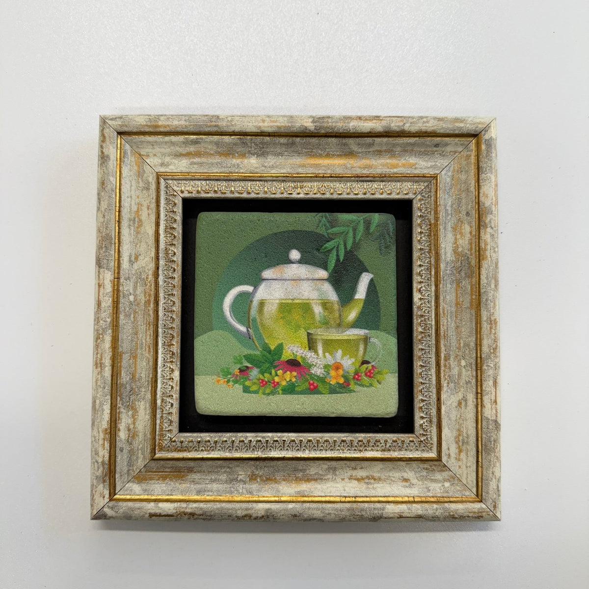 Variant Media V2 | vintage-tea-pot-natural-stone-coaster | gold | variant_main | sha256:e3efcae1fc6d
