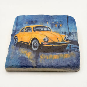 Volkswagen Beetle Stone Coaster