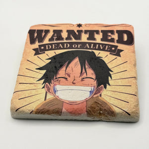 Wanted Dead or Alive Stone Coaster