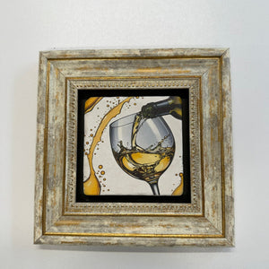 Variant Mapping v4 | white-wine-stone-coaster | with Gold Frame | sha256:a98137dd4a15