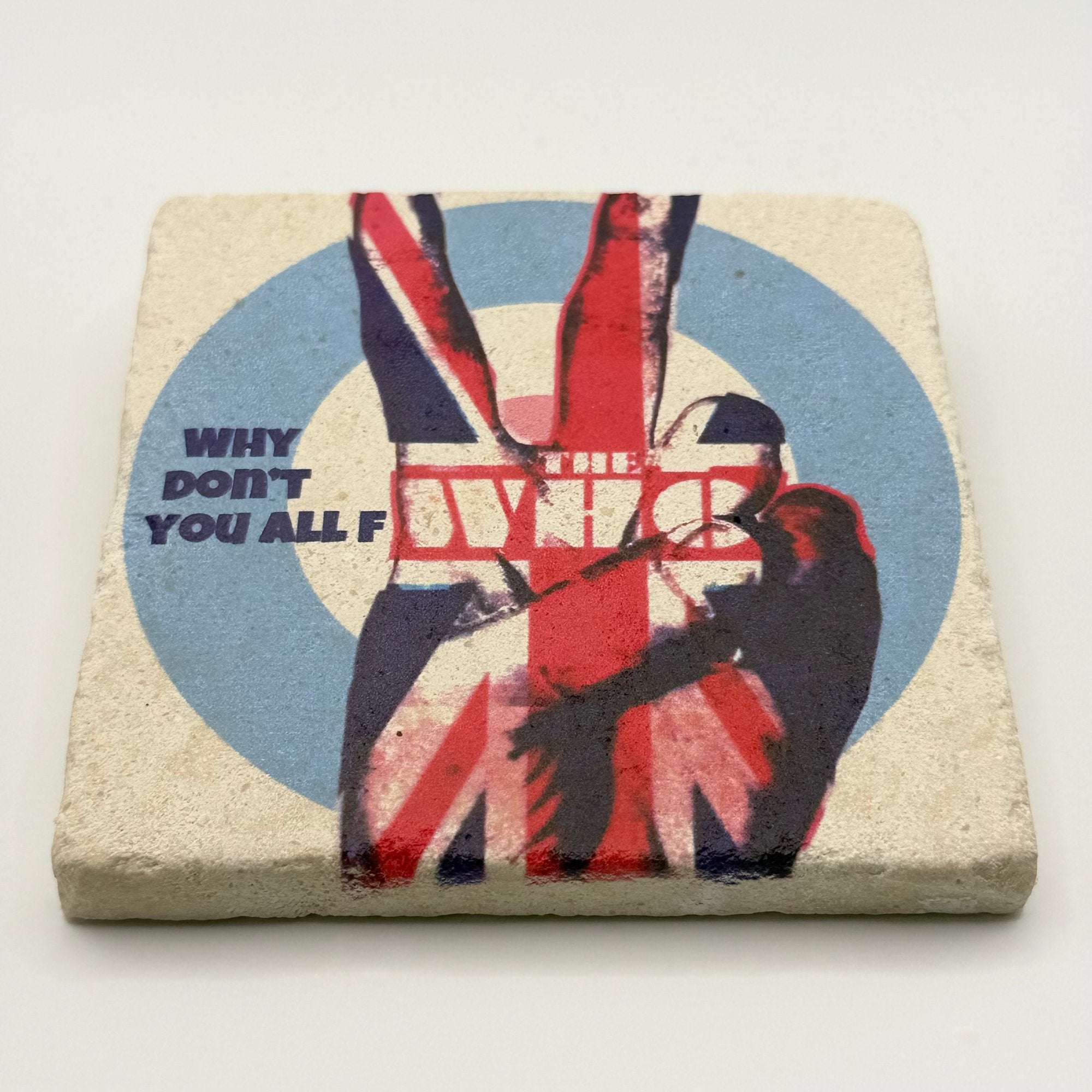 Who My Generation Stone Coaster