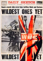 The Who Wildest Ones Yet artwork printed on MDF wall poster