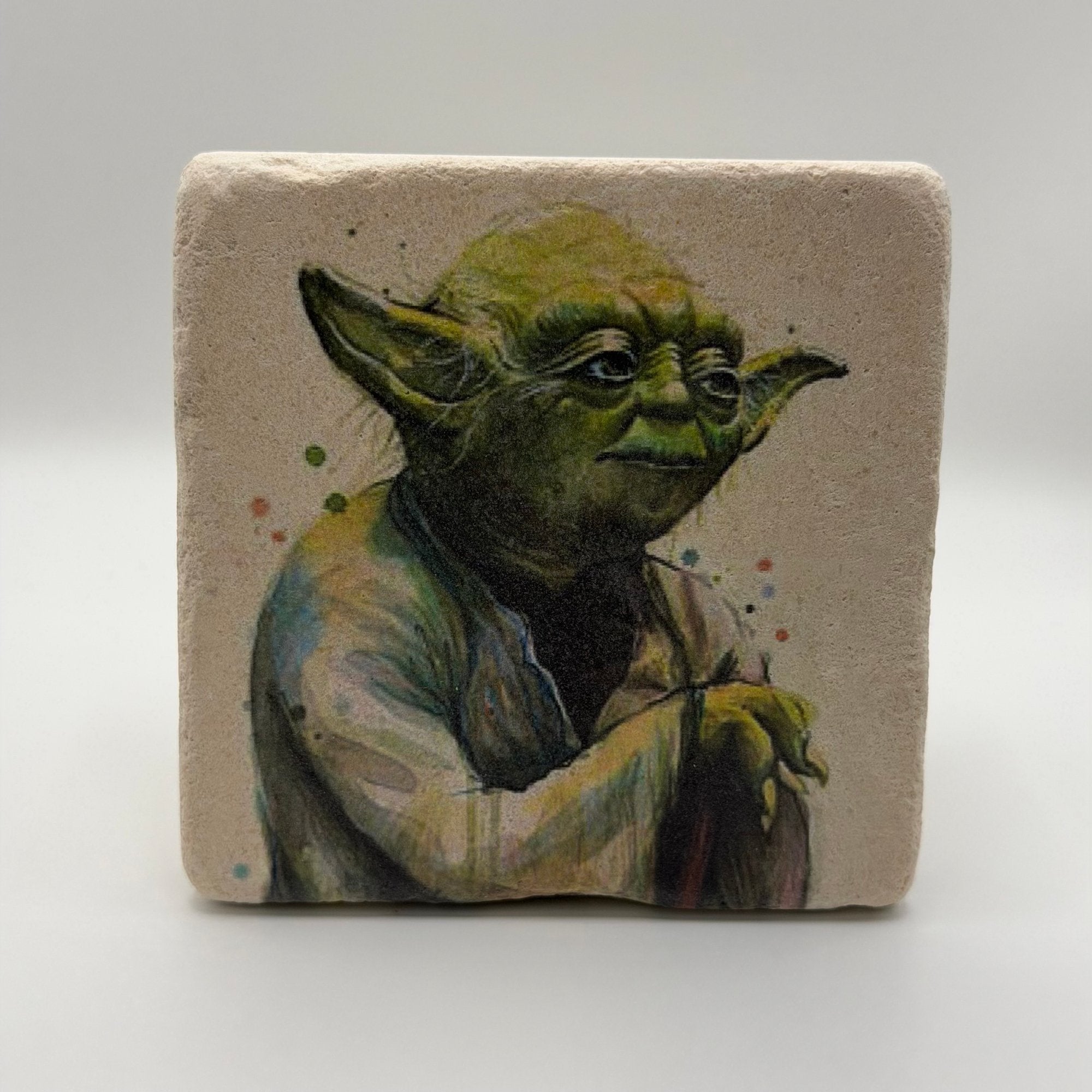 Yoda Star Wars Stone Coaster
